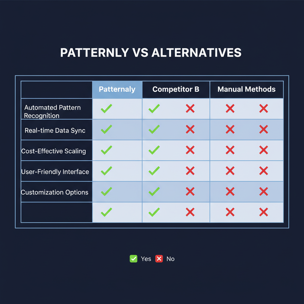 Patternaly compared to alternatives