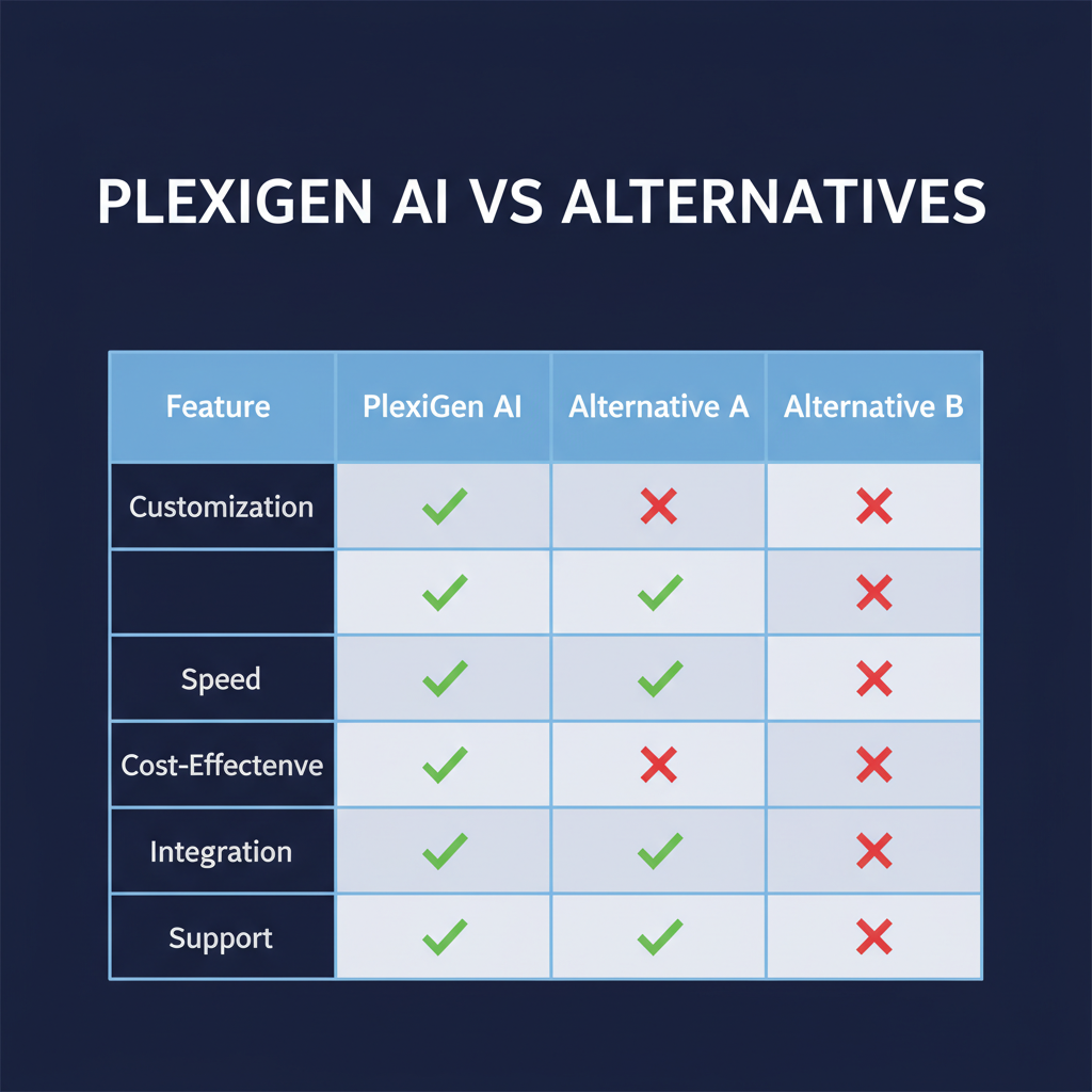 PlexiGen AI compared to alternatives
