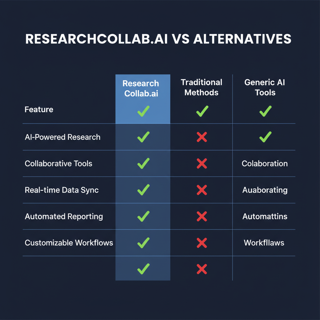 ResearchCollab.ai compared to alternatives