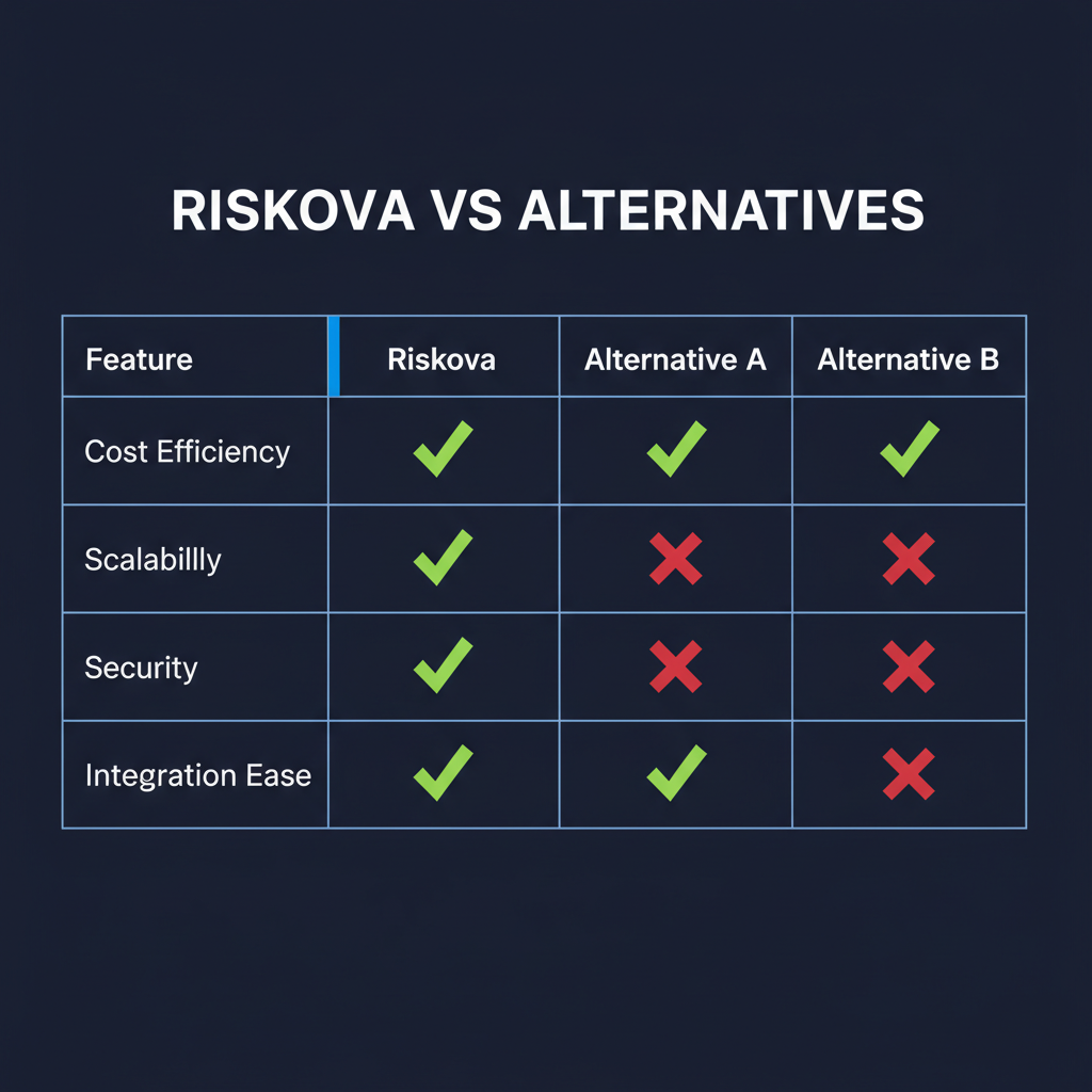 Riskova compared to alternatives