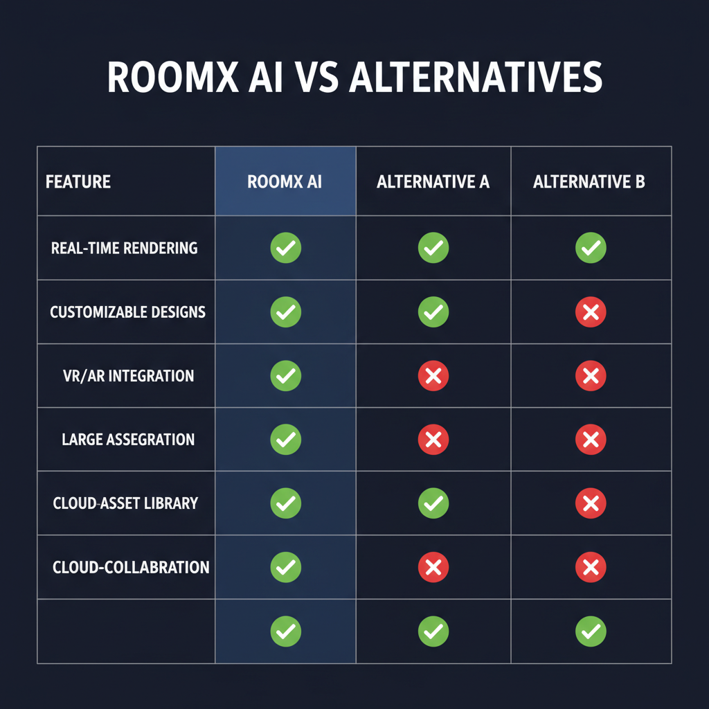 RoomX AI compared to alternatives