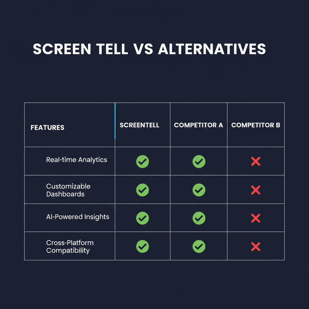 Screentell compared to alternatives