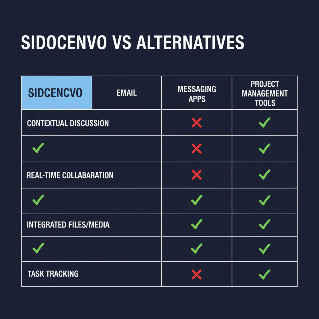 Sideconvo compared to alternatives