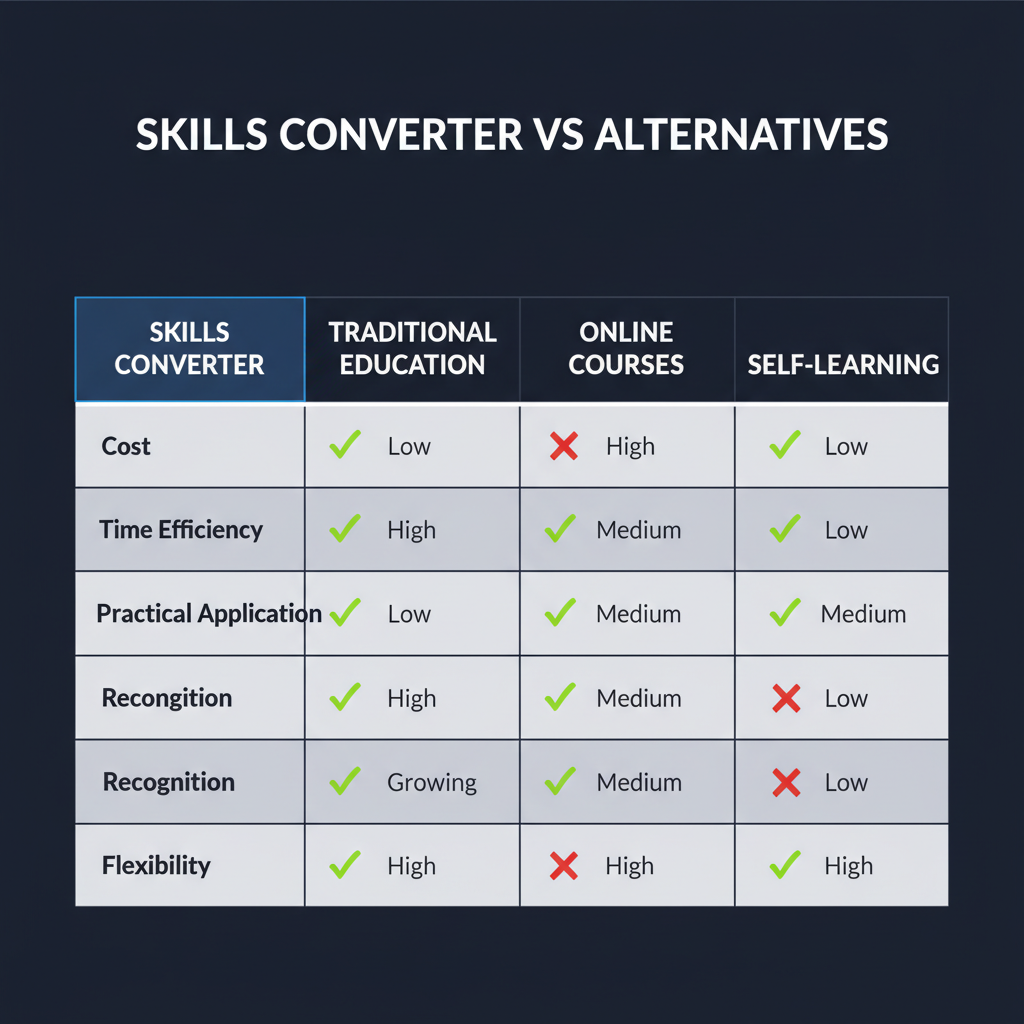 Skills Converter compared to alternatives