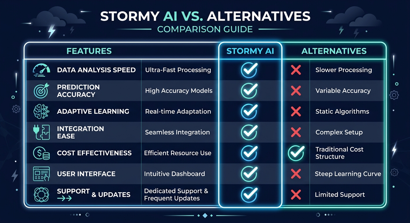 Stormy AI compared to alternatives