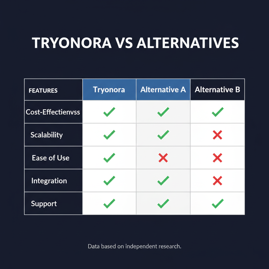 Tryonora compared to alternatives