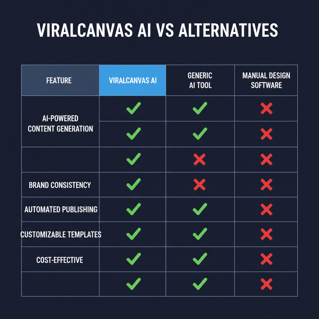 ViralCanvas AI compared to alternatives