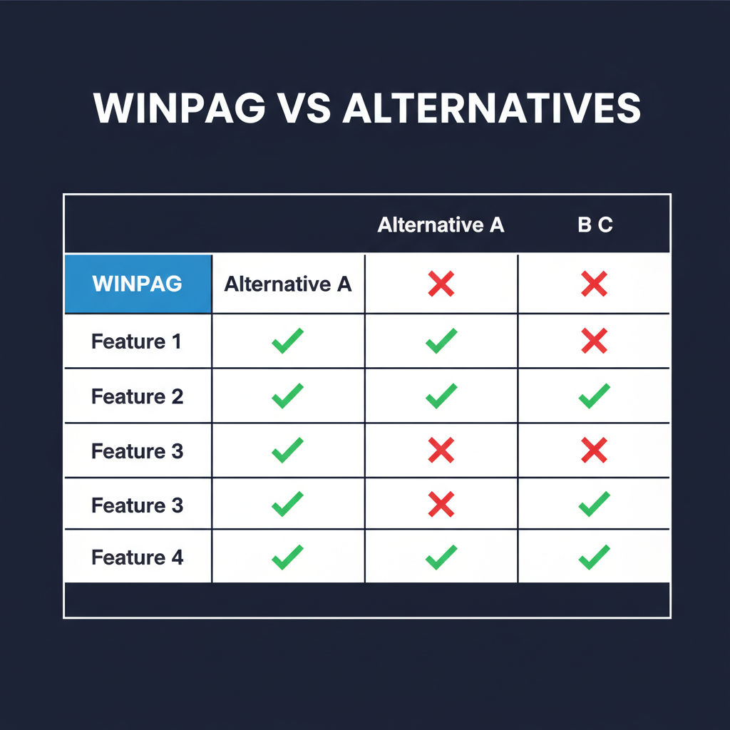 Winpag compared to alternatives