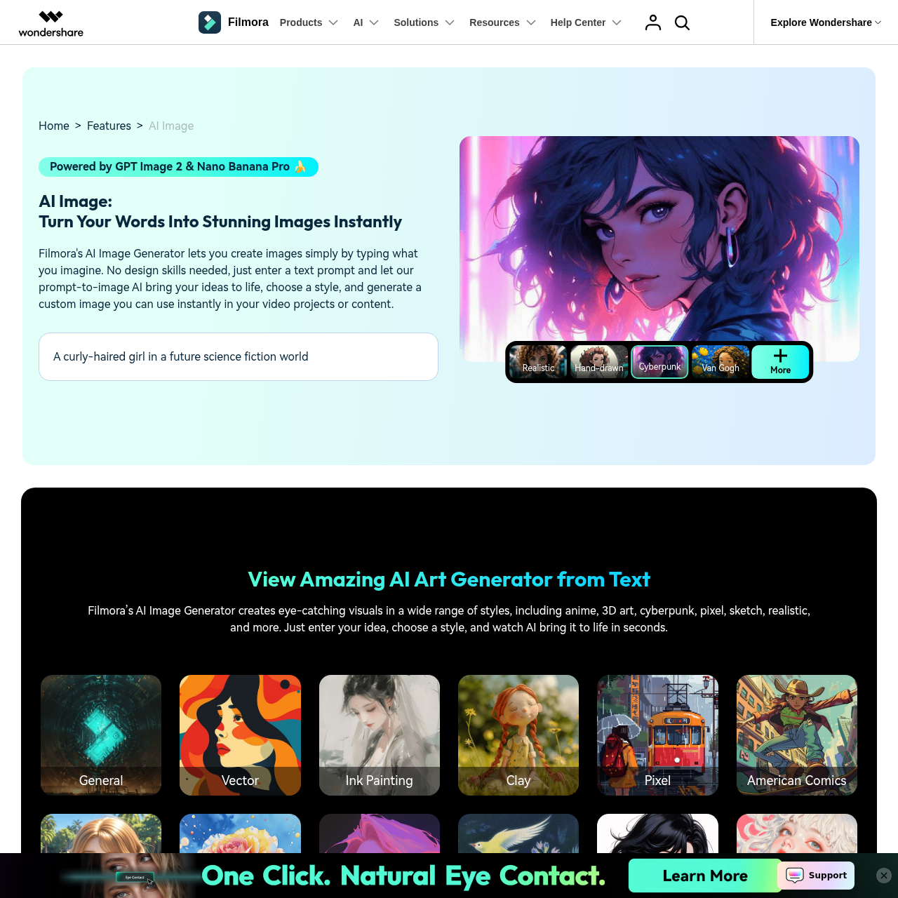 Filmora AI Image Generator powered by GPT Image 2