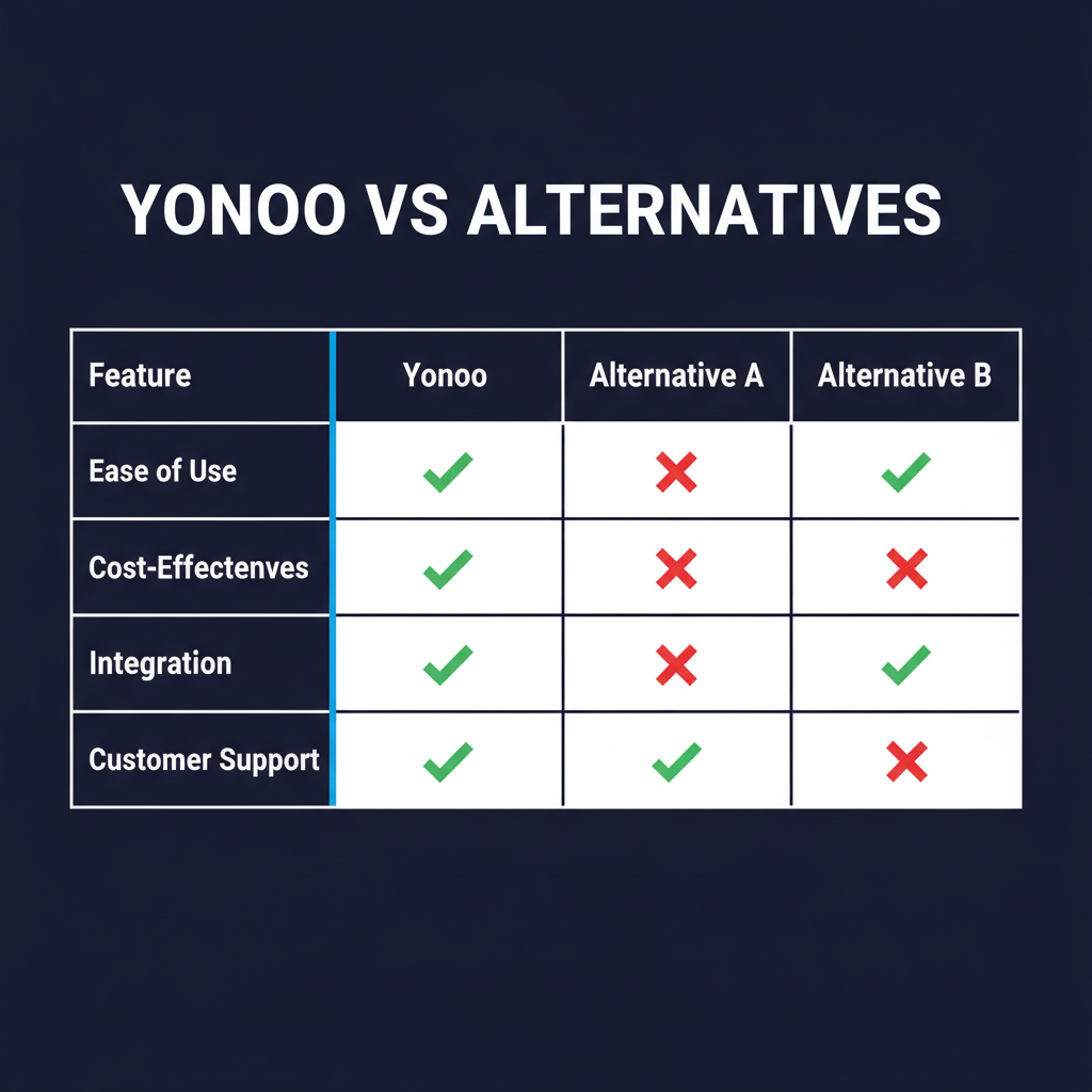 Yonoo compared to alternatives