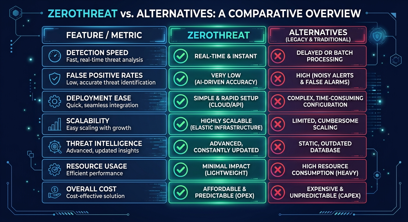 ZeroThreat compared to alternatives