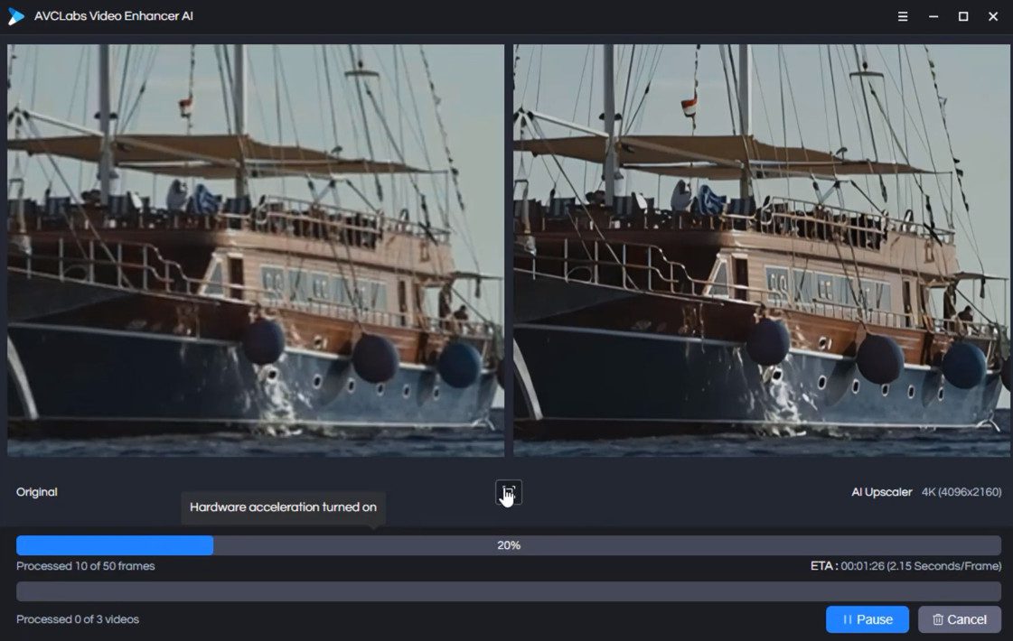 Transform your low-quality videos into high-definition masterpieces with AVCLabs Video Enhancer AI.