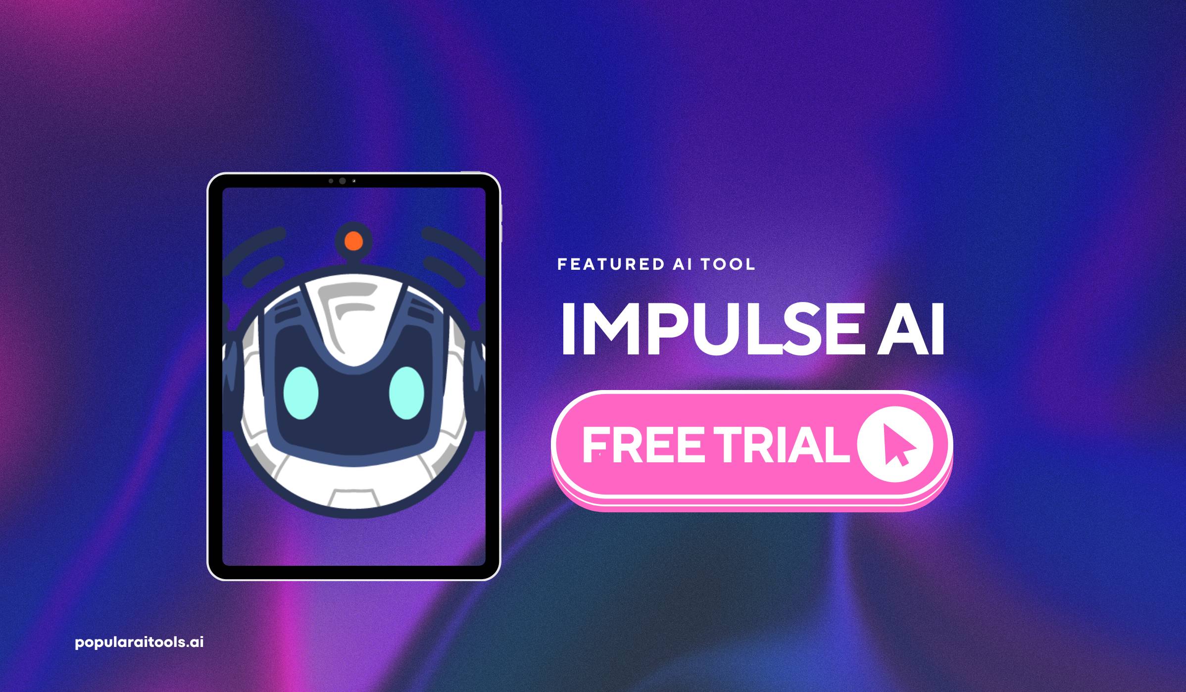 Impulse AI interface showcasing diverse content generation templates.