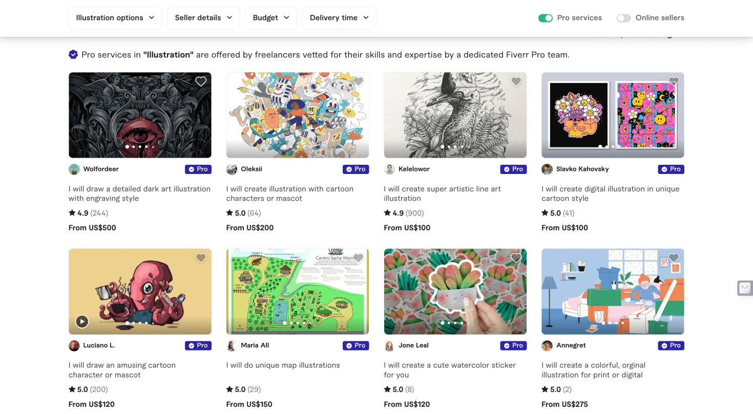 Digital artist using Artspace to create stunning visuals for a Fiverr gig.