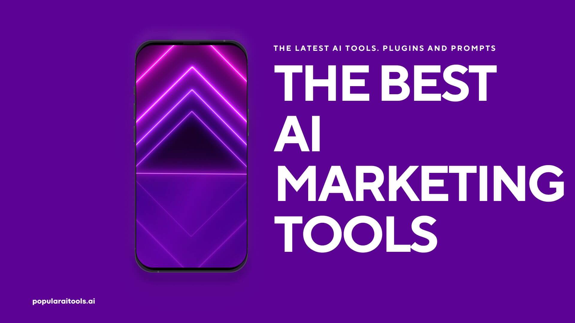 Entrepreneur exploring AI marketing dashboard