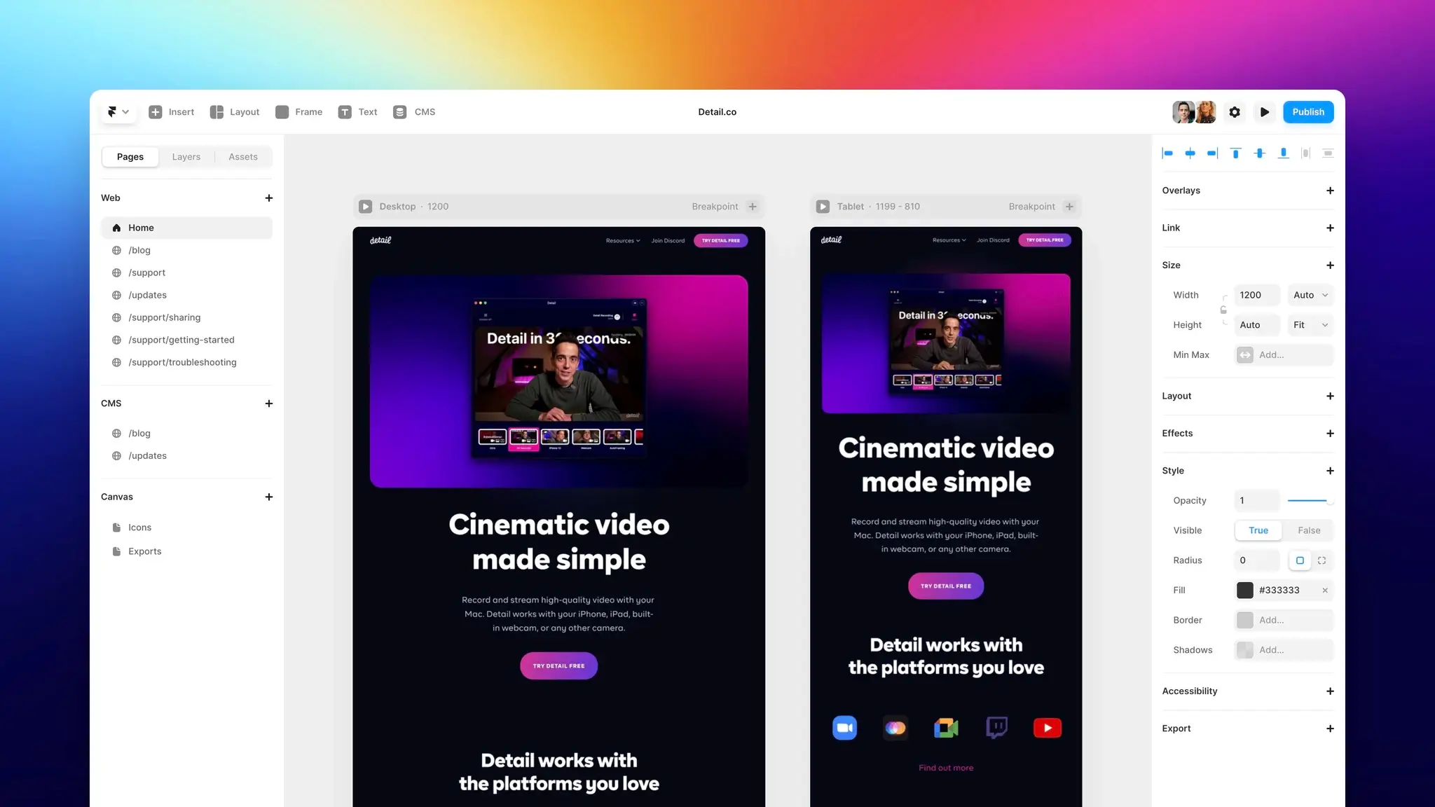 Framer AI: Changing the game in responsive web design