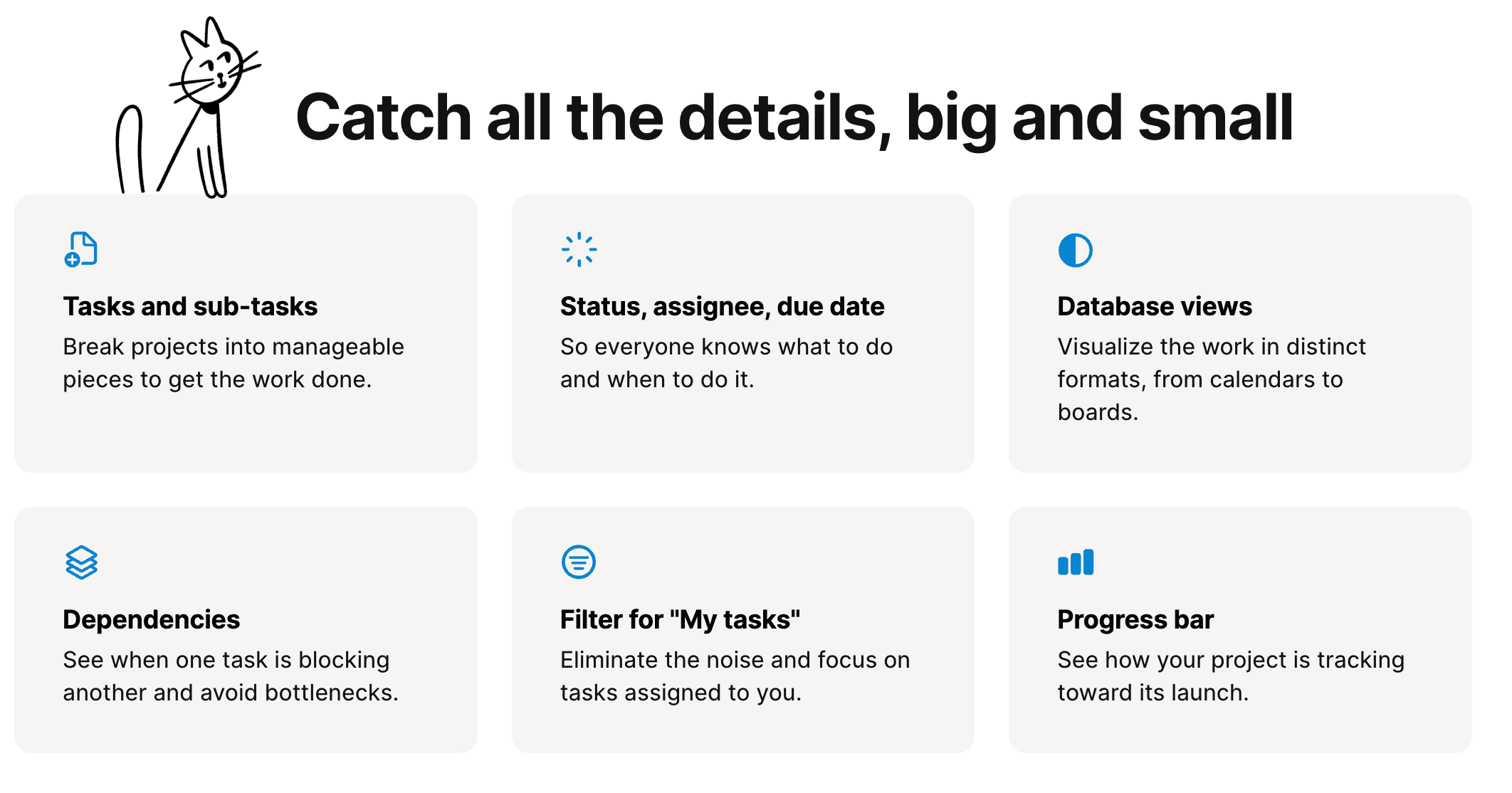 AI Autofill feature in action on Notion Projects.