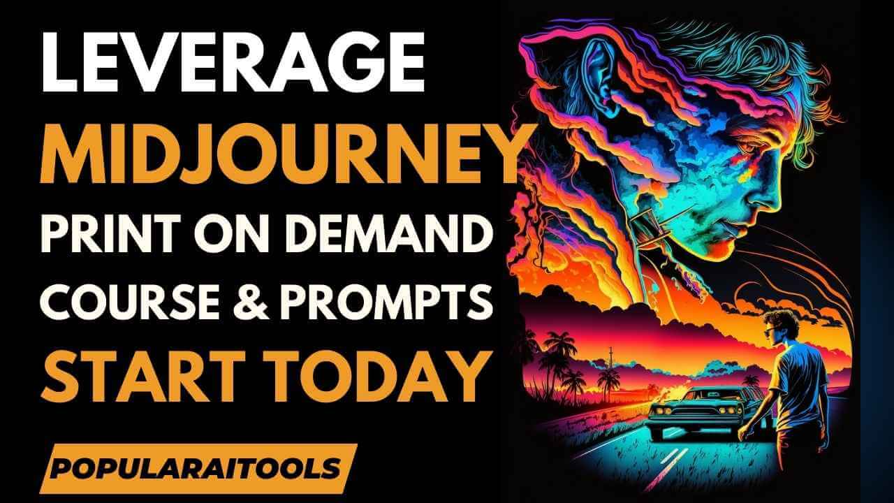 Leveraging ChatGPT for inspiring print-on-demand designs.