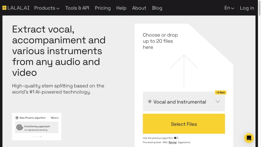 LALAL.AI - The Future of Audio Separation