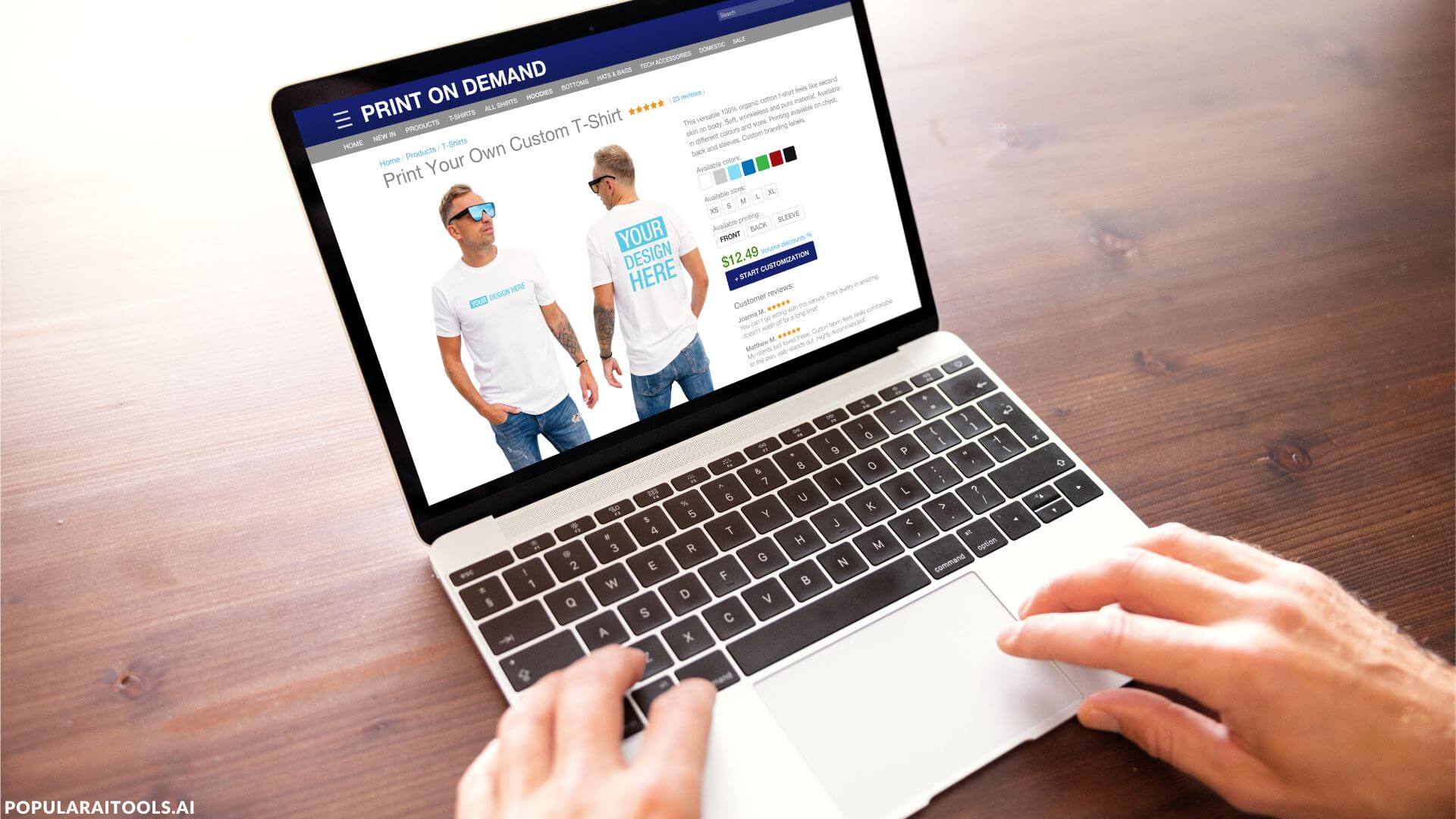 Printful's AI-driven design solutions