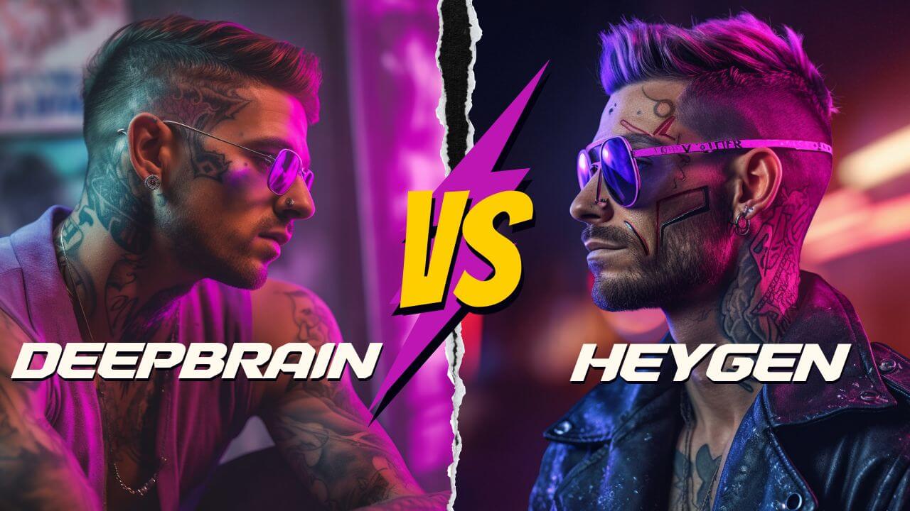 Comparative analysis of HeyGen and DeepBrain AI