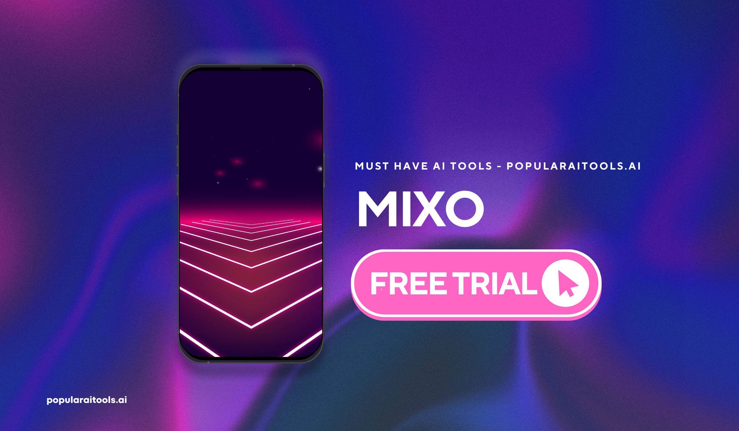 Mixo AI tool generating SEO-friendly website content for businesses.