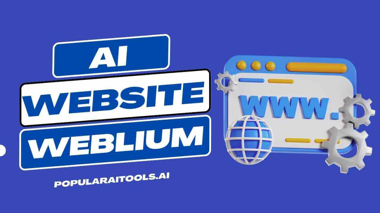 Weblium's personalized AI website creation.