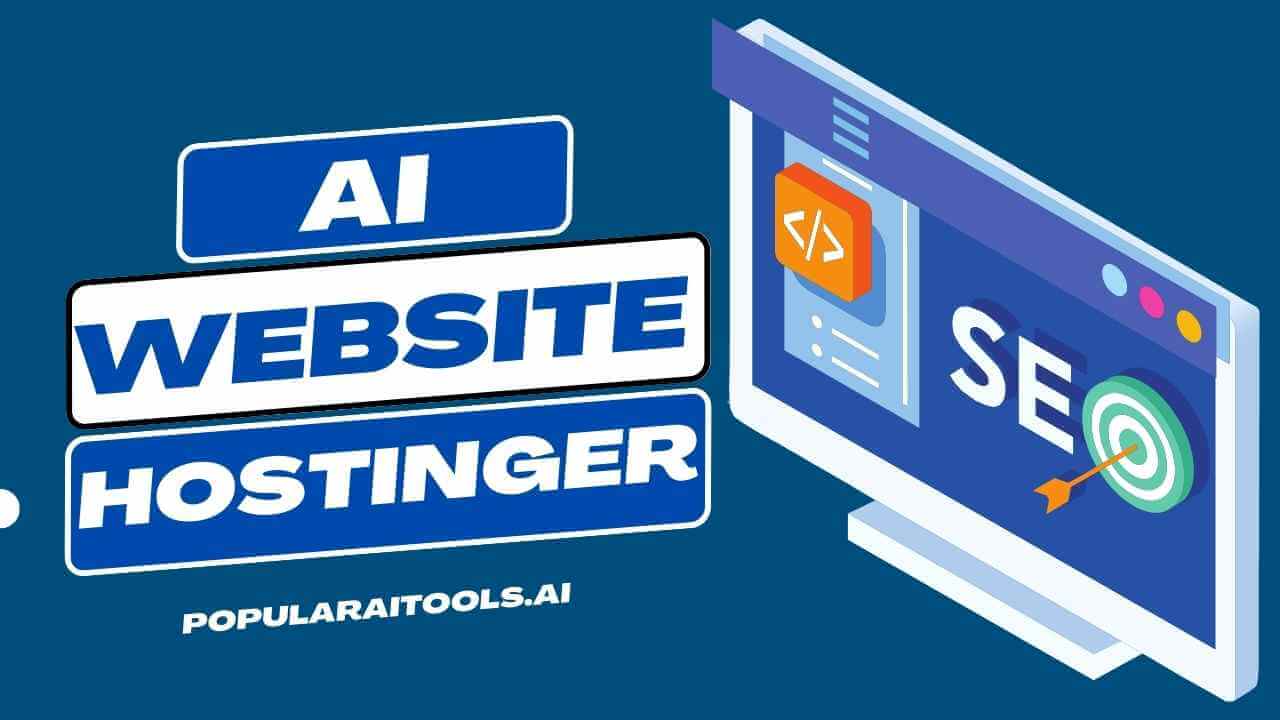 Hostinger's efficient AI website building platform.