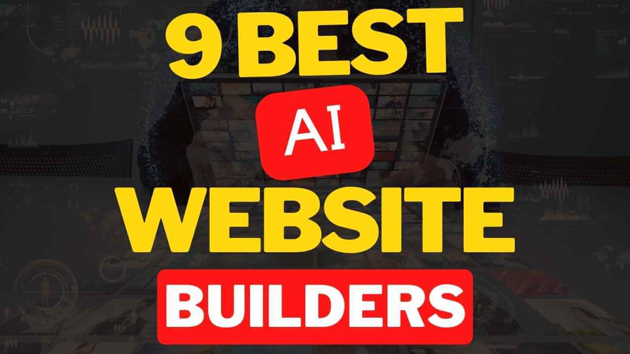 Collage featuring interfaces of the best AI websites of 2023