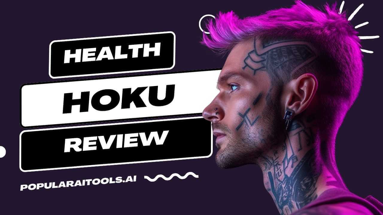 User engaging with the Hoku app on their smartphone, receiving personalized health advice and tracking their activities.