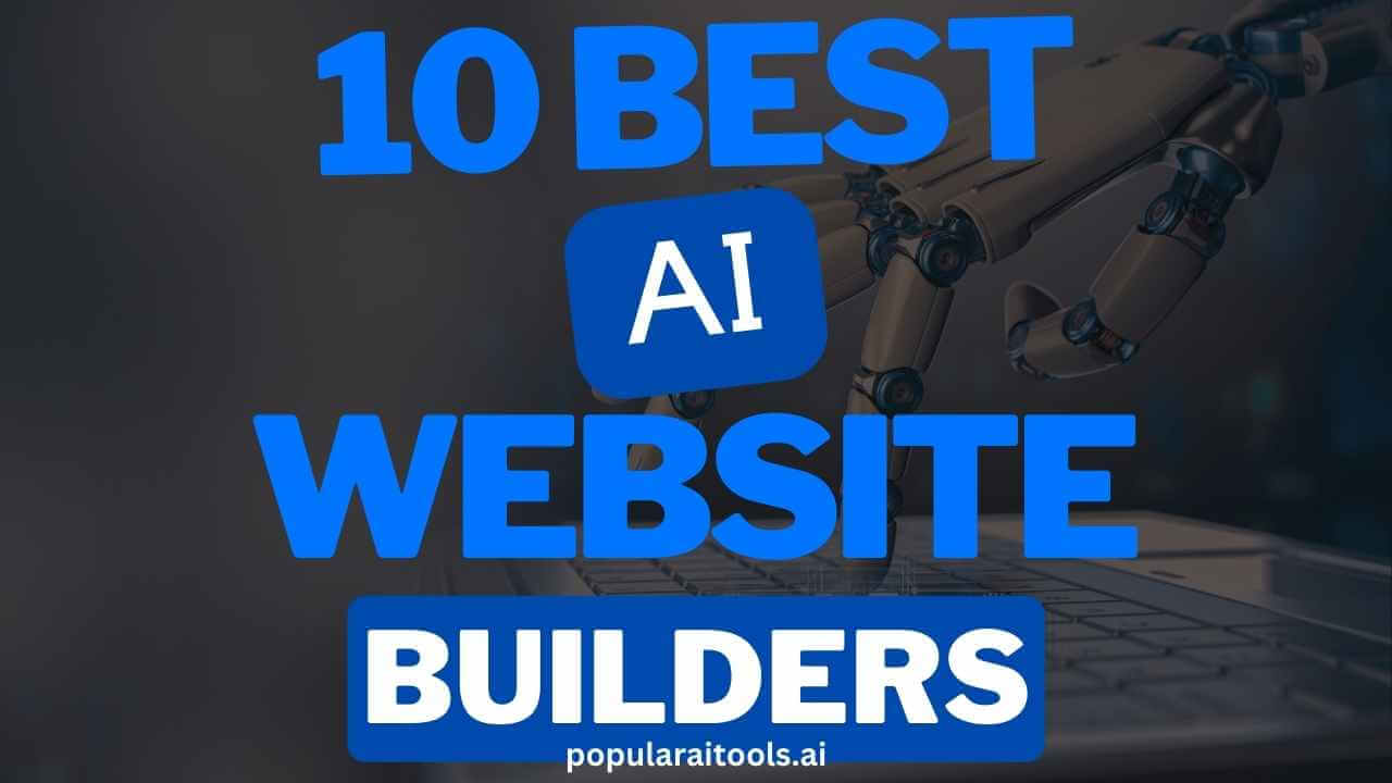 Professional website created using AI