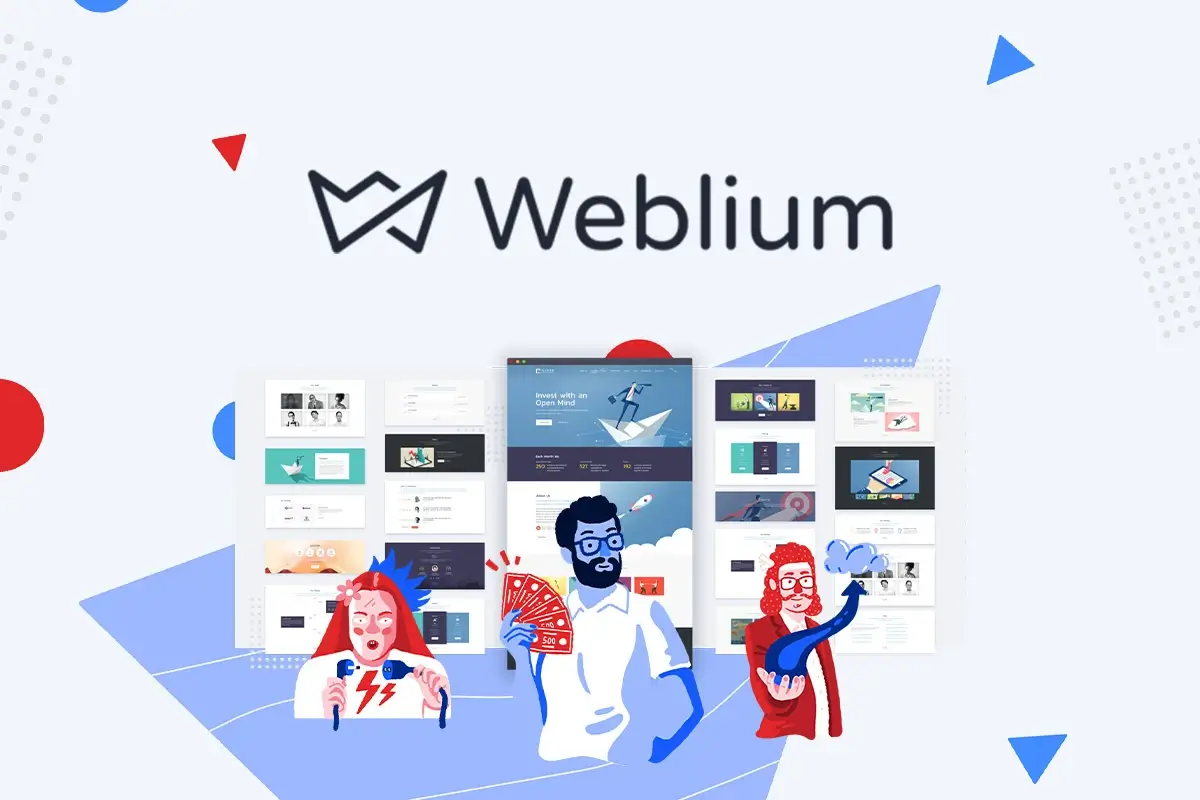 Weblium-AI-website-builder-interface