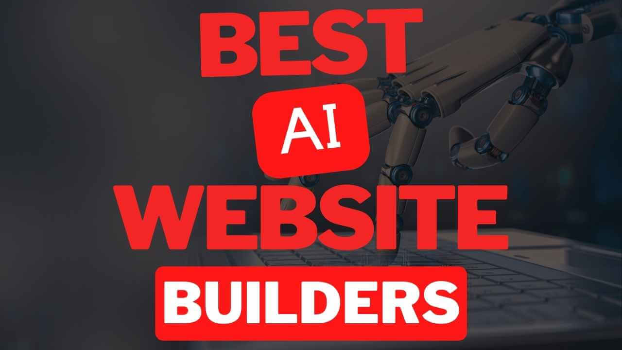 A comparison chart illustrating the features and benefits of various AI website builders, including Landing AI, 10Web, and Jimdo.