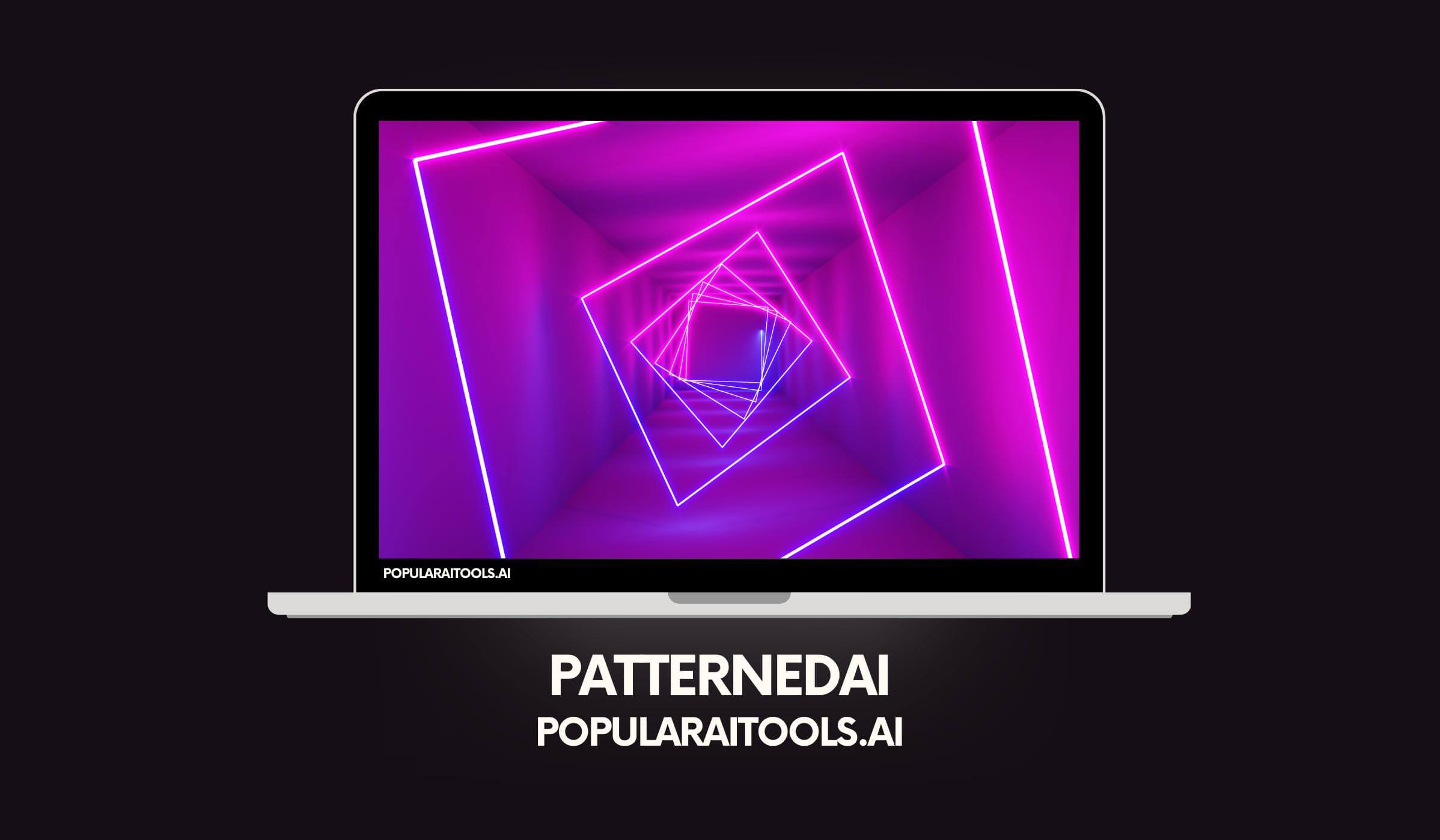 PatternedAI interface showcasing AI-driven unique pattern generation.