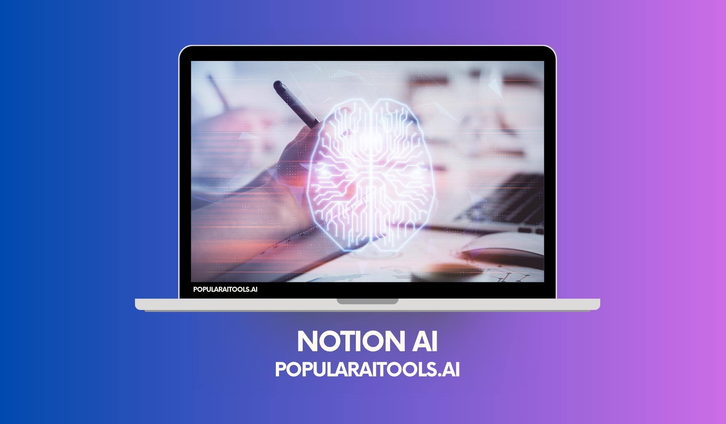 Notion AI interface showcasing advanced AI-driven features for enhanced productivity.