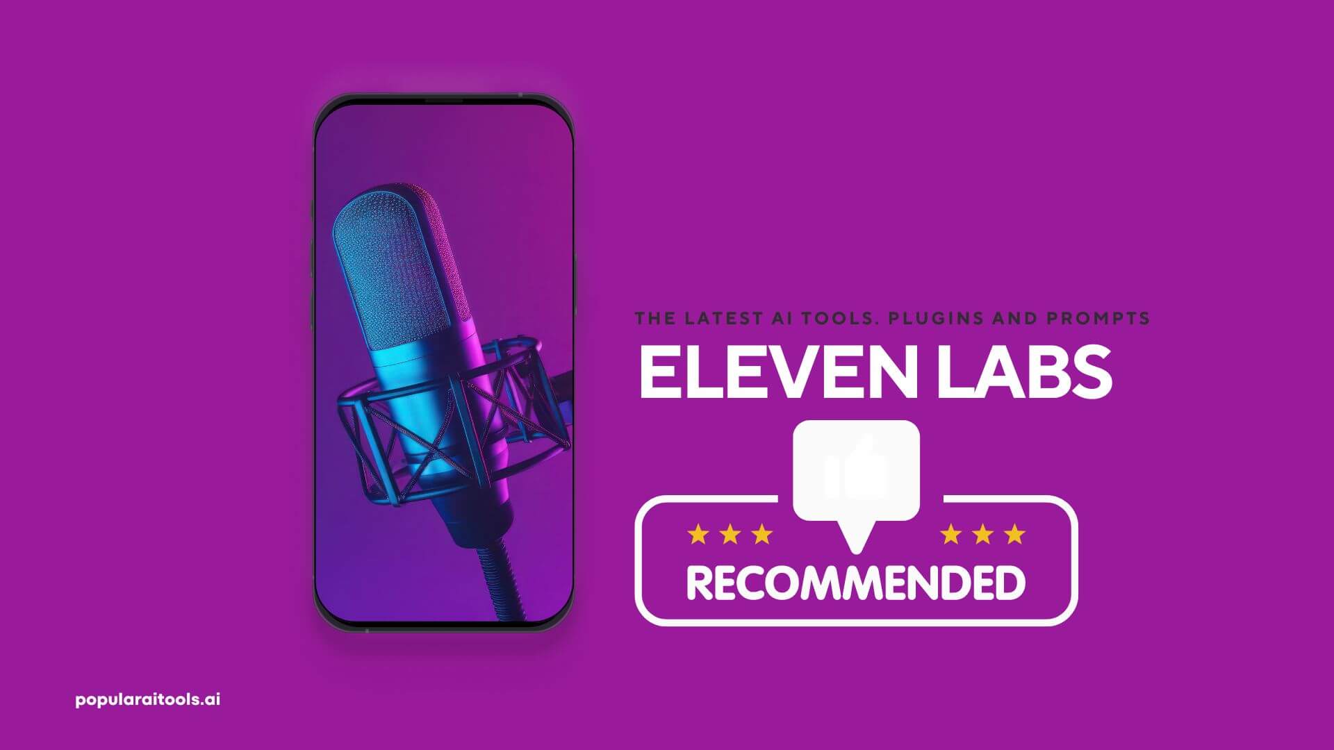 A digital interface showcasing Eleven Labs