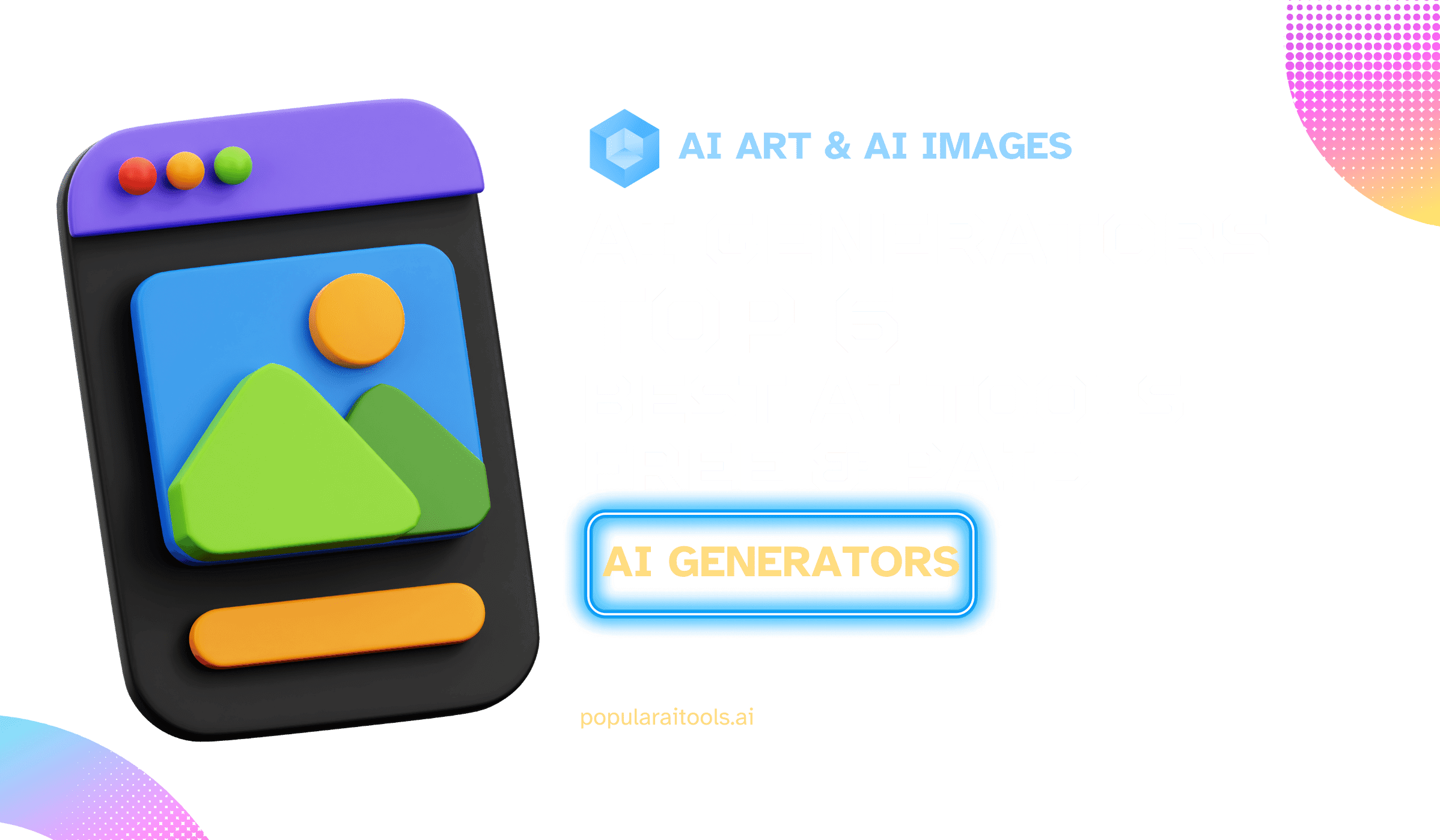 Digital art pieces generated using top AI art generator tools.