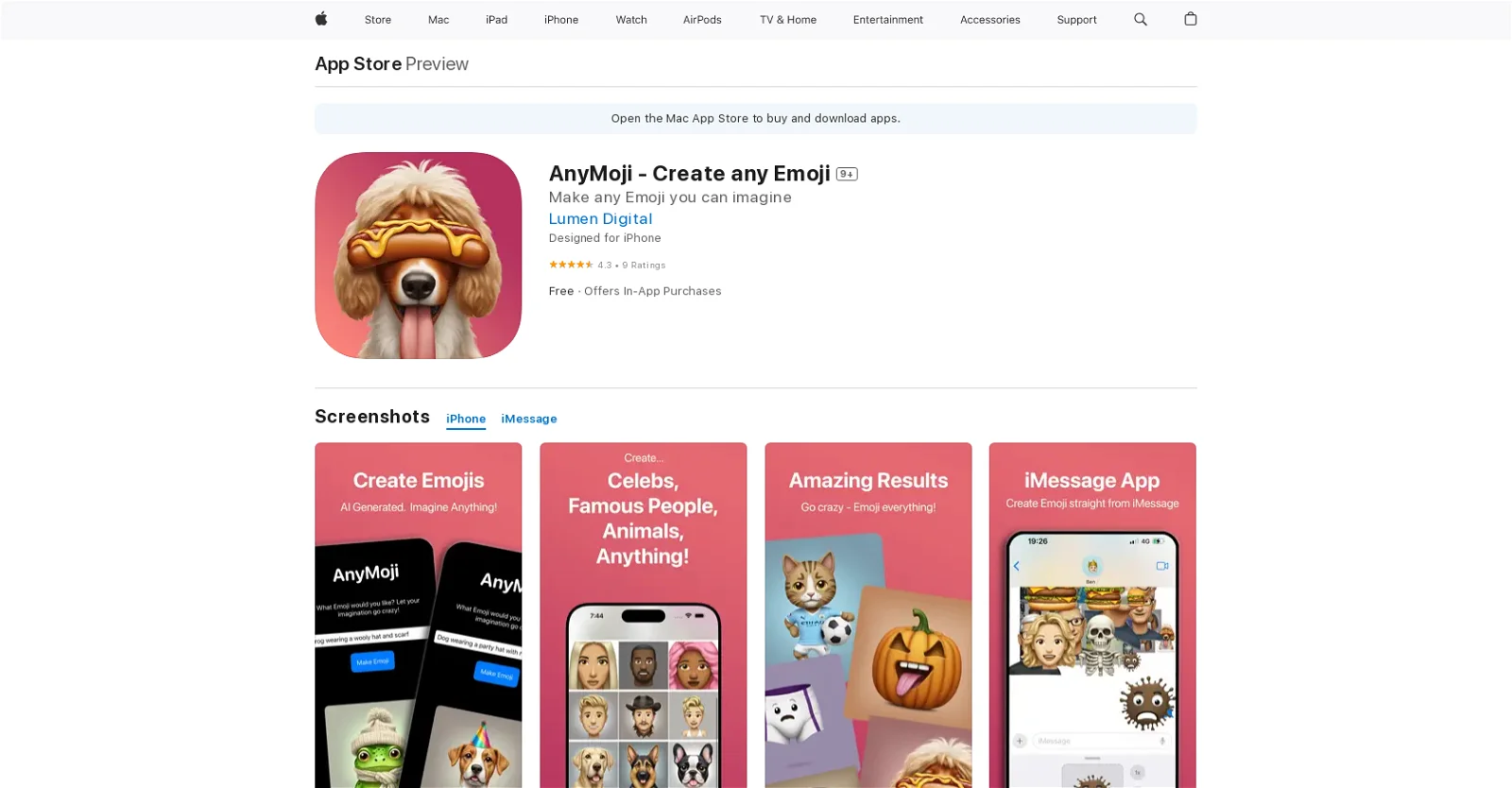A diverse selection of animated emojis from Anymoji app, showcasing the AI-powered customization.