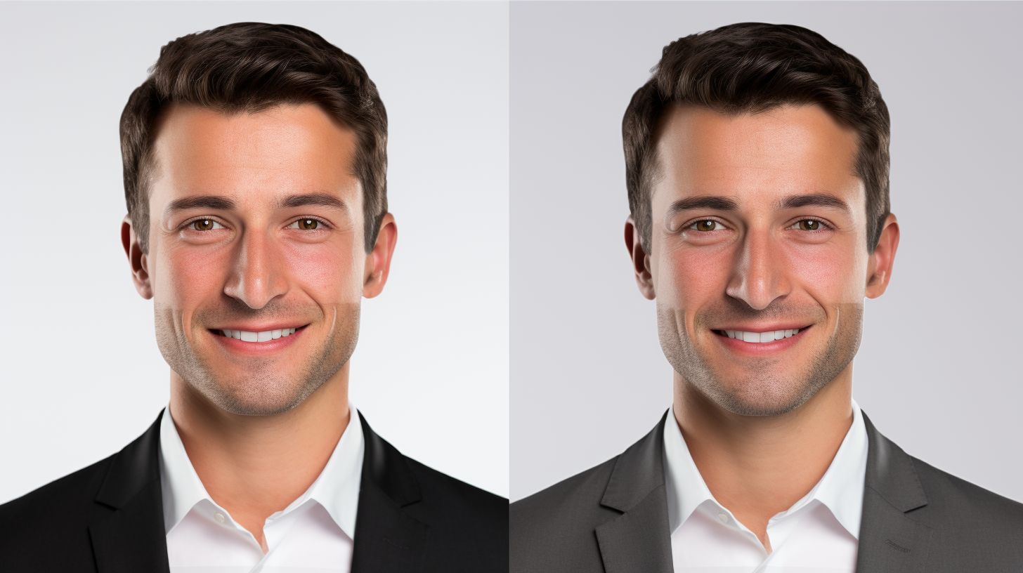 AI headshot generator captures professional headshot with <a href=