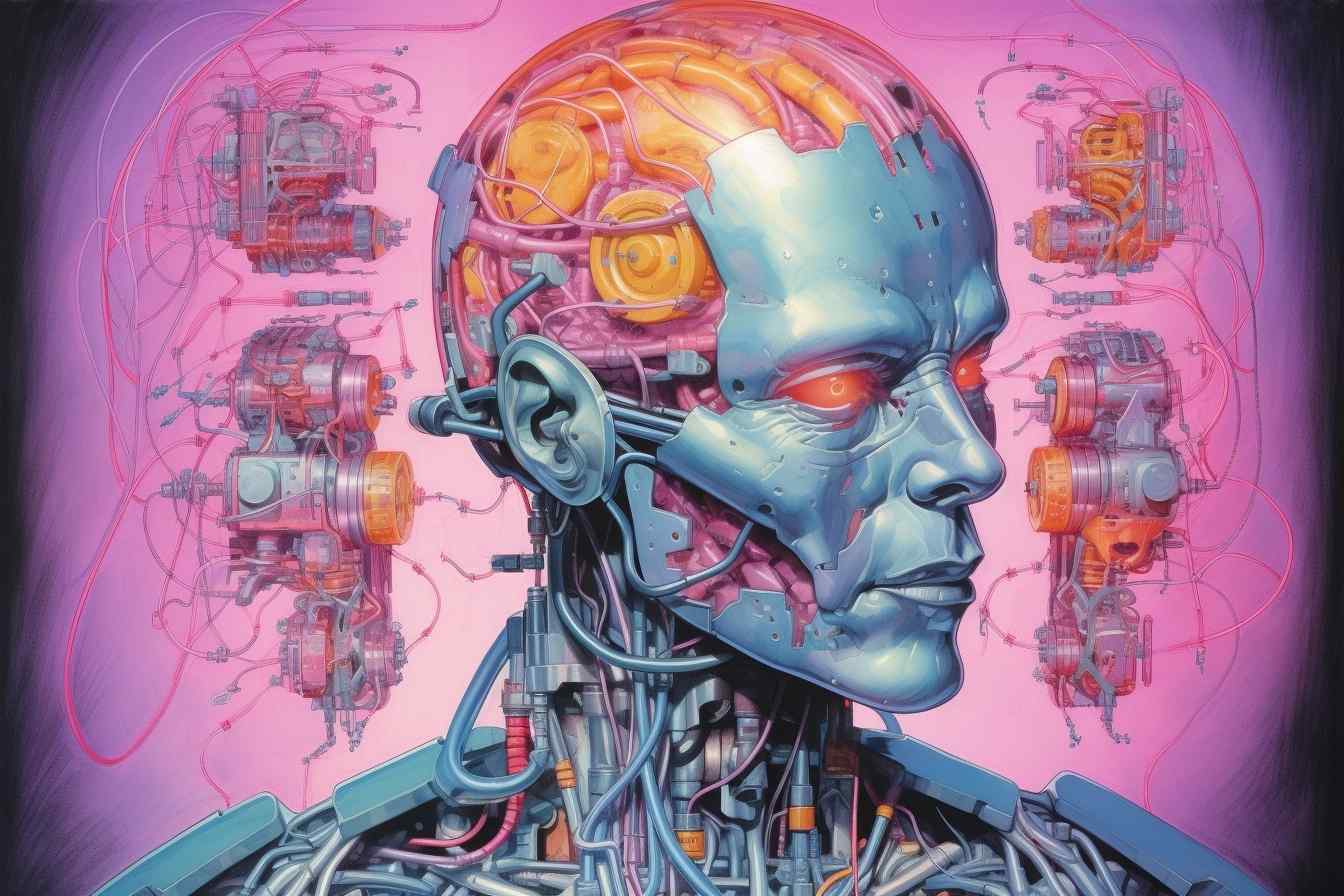 Revolutionary AI-driven note-taking by MyMind, showcasing a seamless transition from chaos to order in digital content.