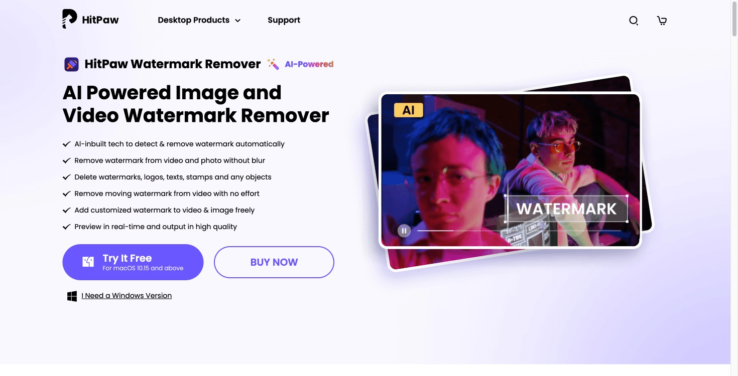 User-friendly interface of HitPaw Video Converter for all user levels