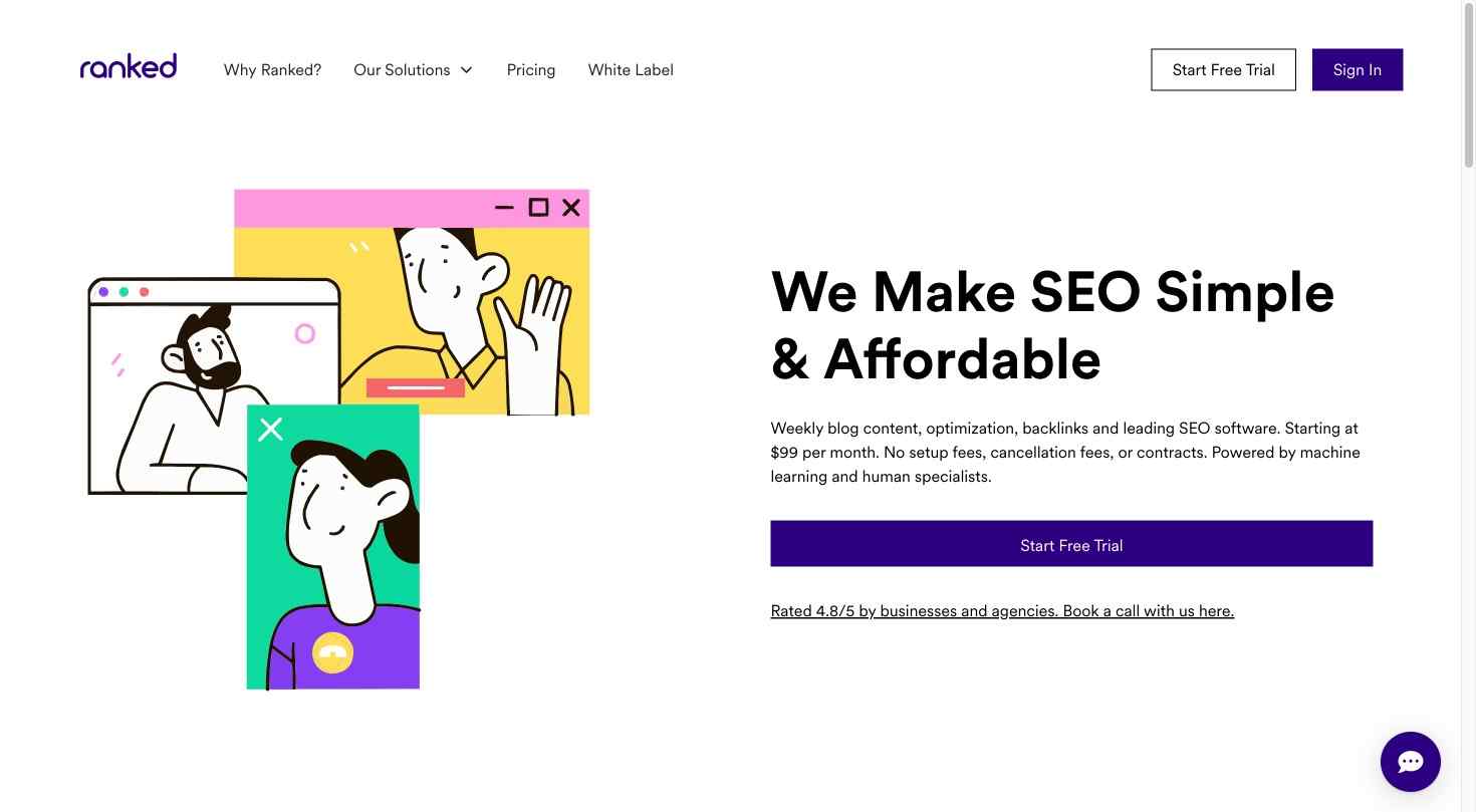 Ranked: Blending AI and human expertise for superior SEO.