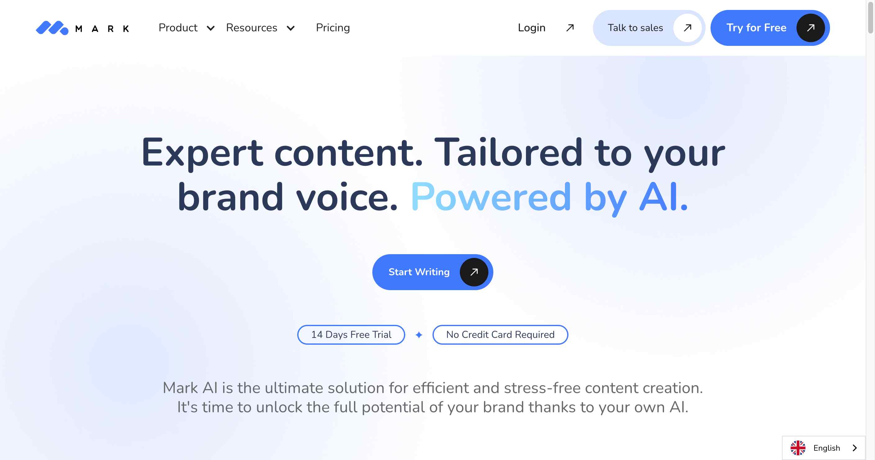 Mark AI - Transforming marketing teams with AI capabilities