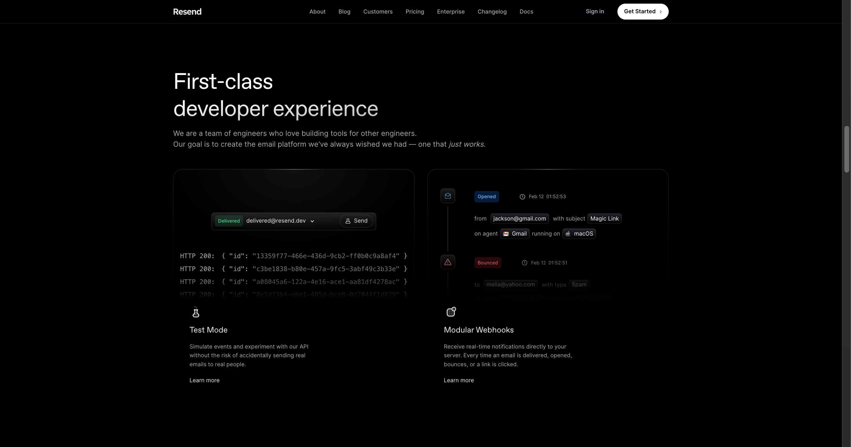 Create modern email templates with Resend