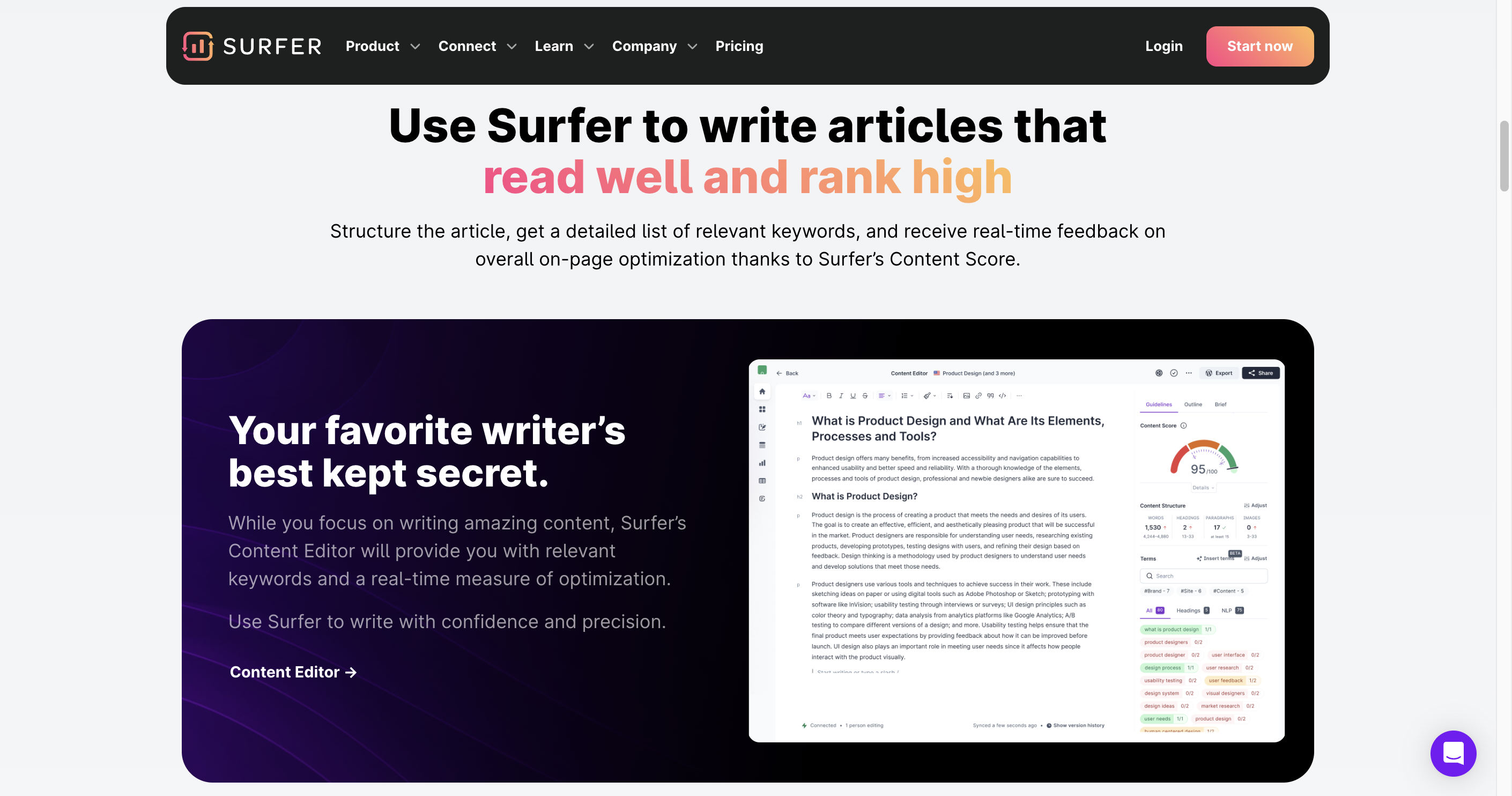 Best AI Tools - Surfer: Optimizing SEO Strategies with AI-Driven Analytics