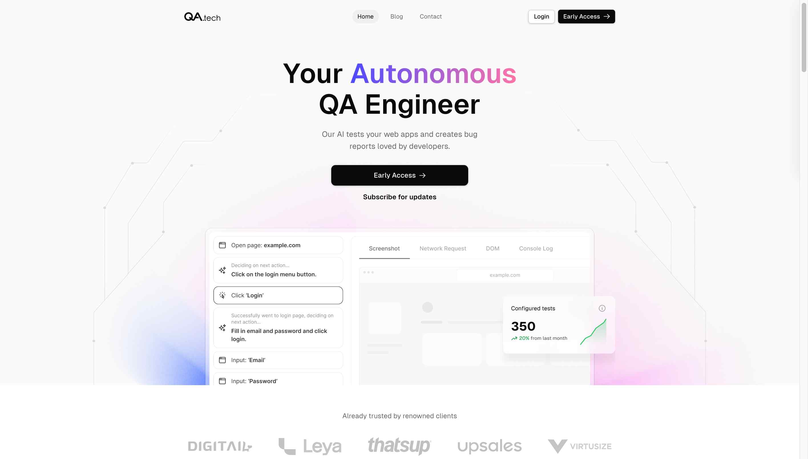 Automate your QA process with QA.tech