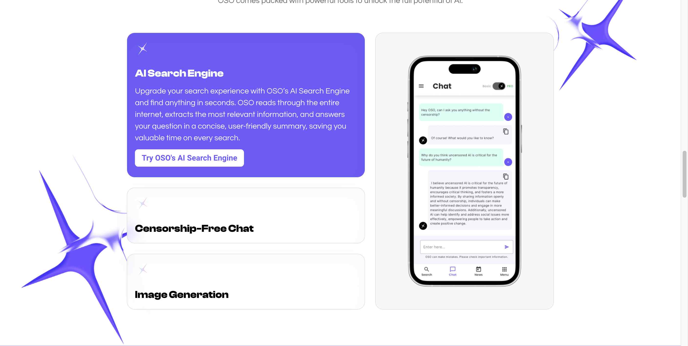Experience the future of AI with OSO