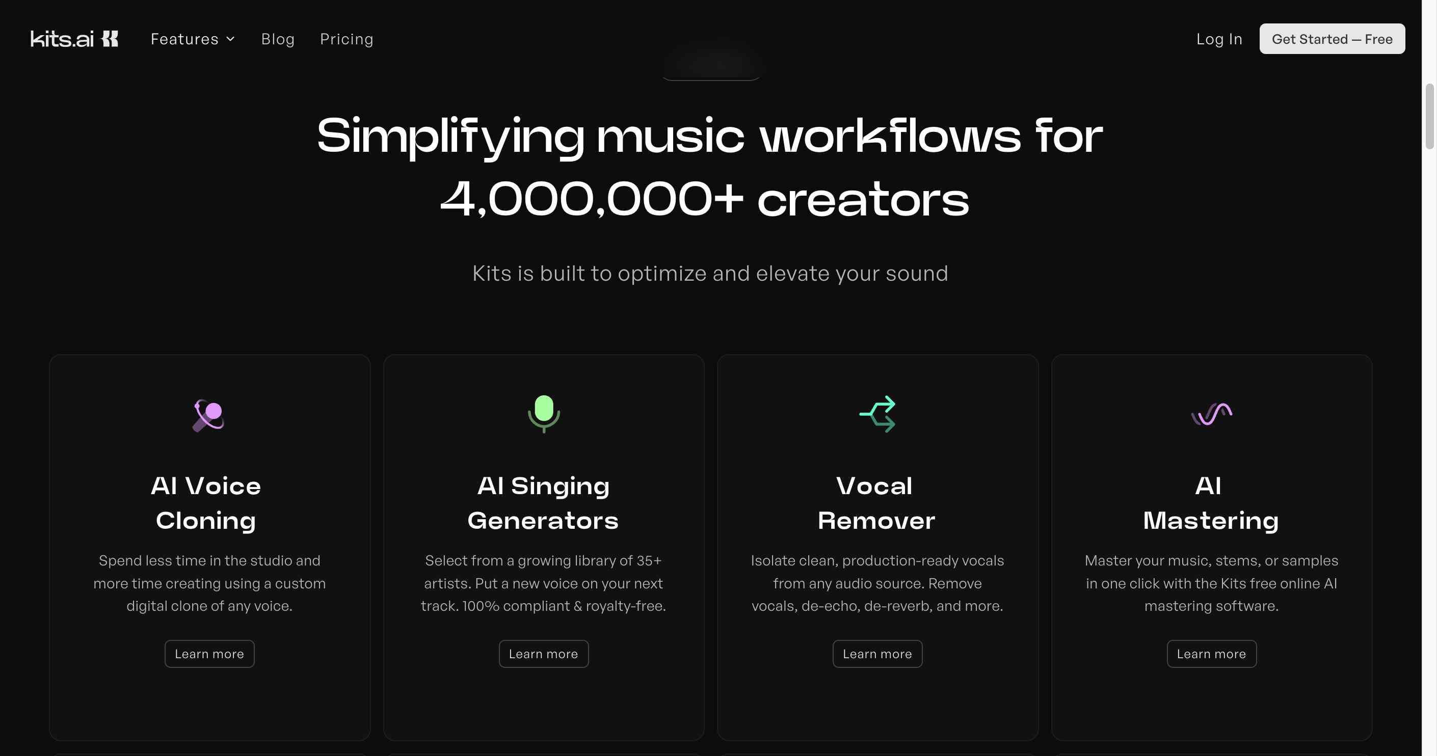 Transform your music production with Kits AI