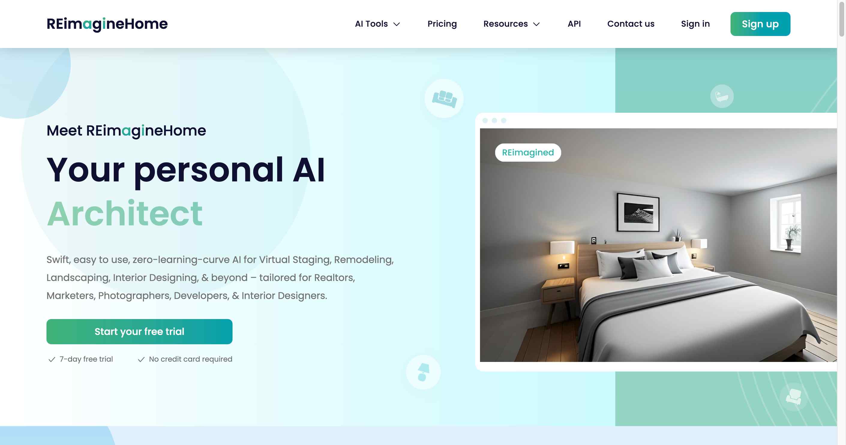 Creative living room transformations inspired by AI technology, showcasing diverse design themes.