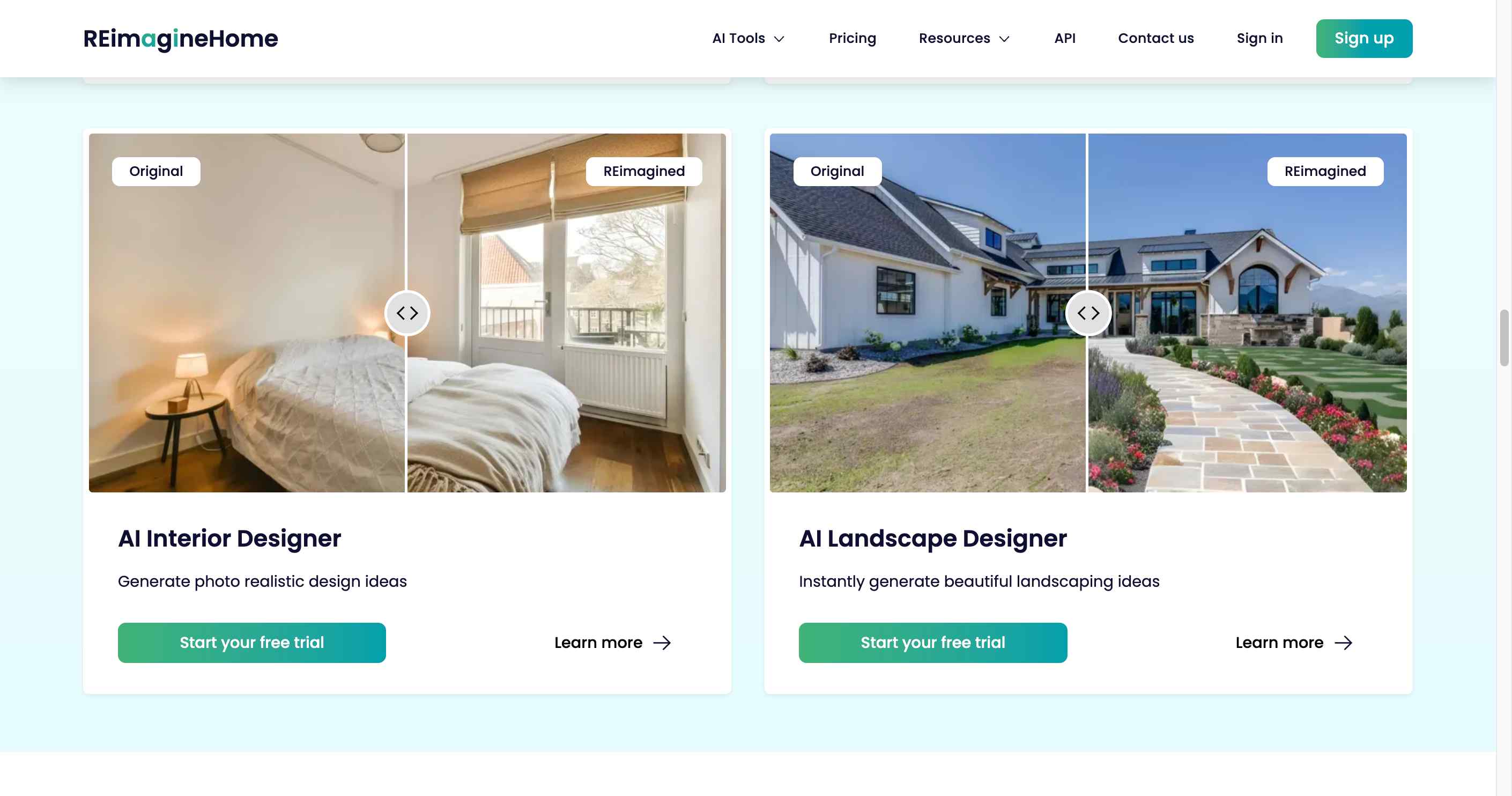 Innovative AI tool providing interior designers and homeowners with generative design inspirations.